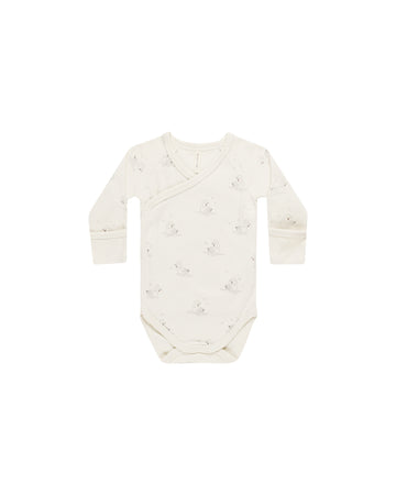 Swans Side Snap Bodysuit