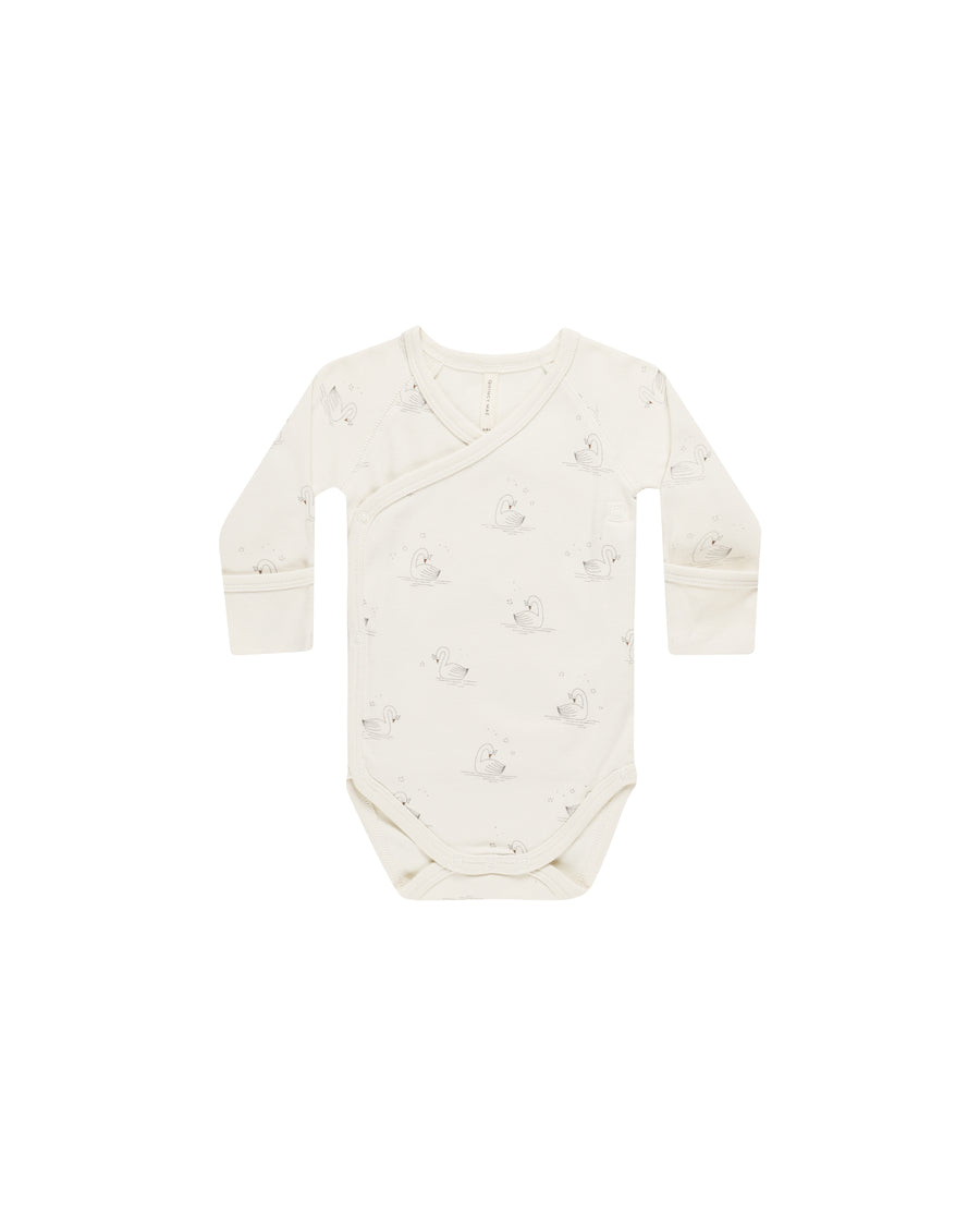 Swans Side Snap Bodysuit