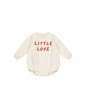 Little Love Crewneck Bubble Romper