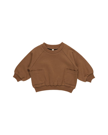 Cinnamon Pocket Sweatshirt