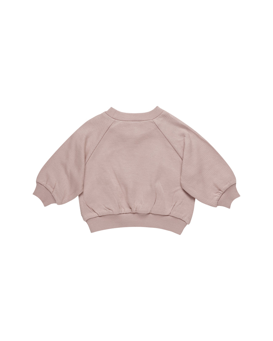 Mauve Pocket Sweatshirt