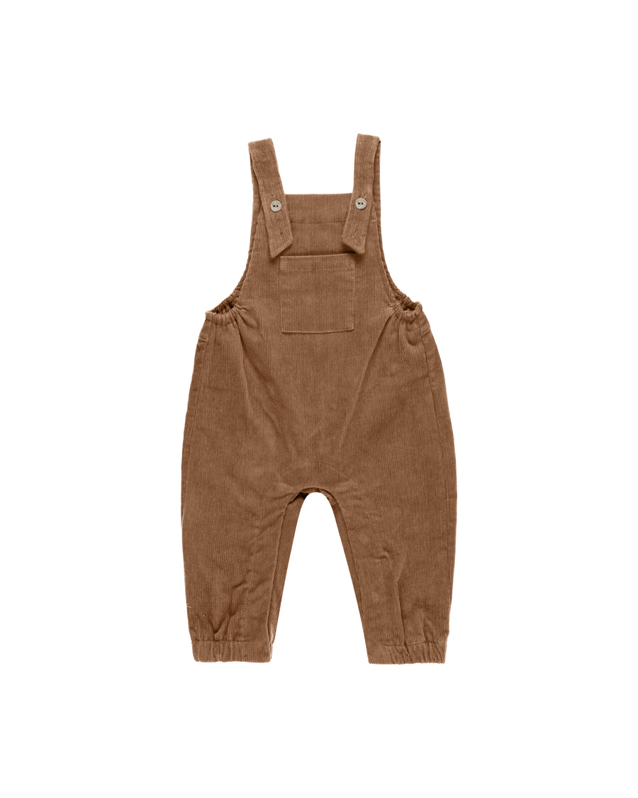 Cinnamon Corduroy Baby Overalls