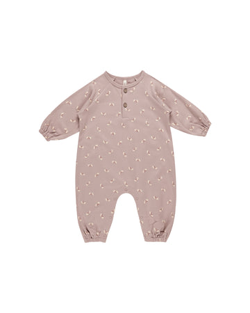 Butterflies Henley Bubble Jumpsuit