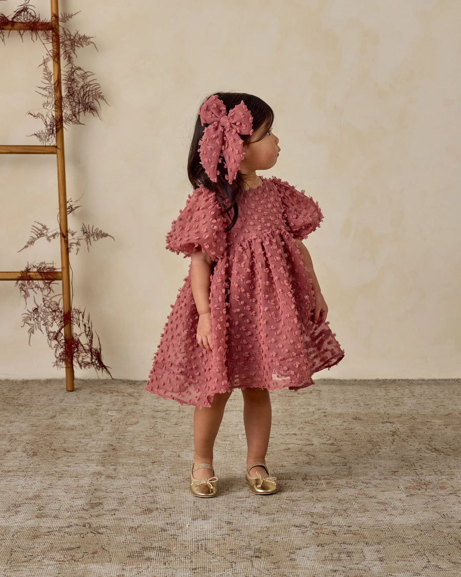 Raspberry Everly Bow