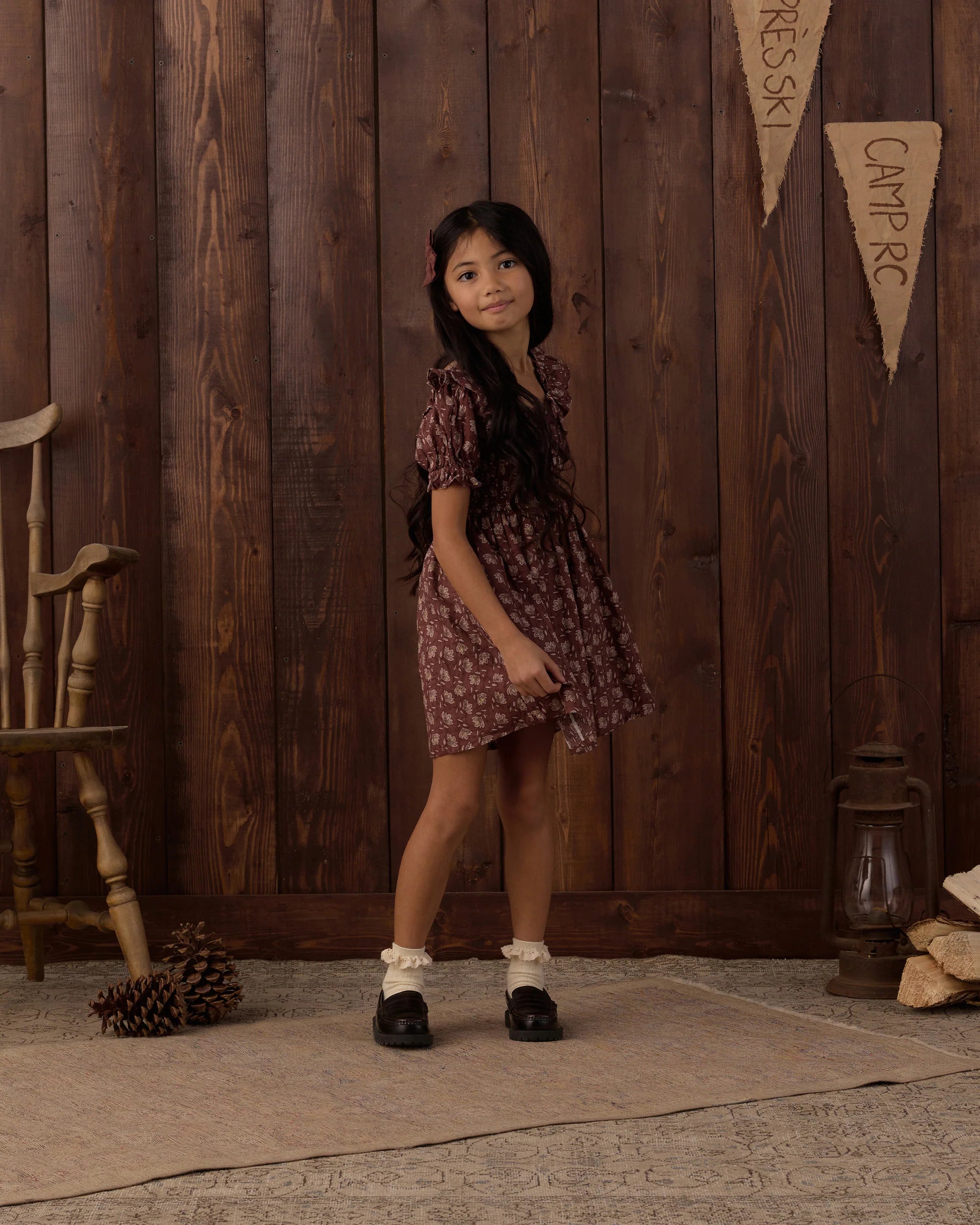 Iris Mulberry Dillion Dress