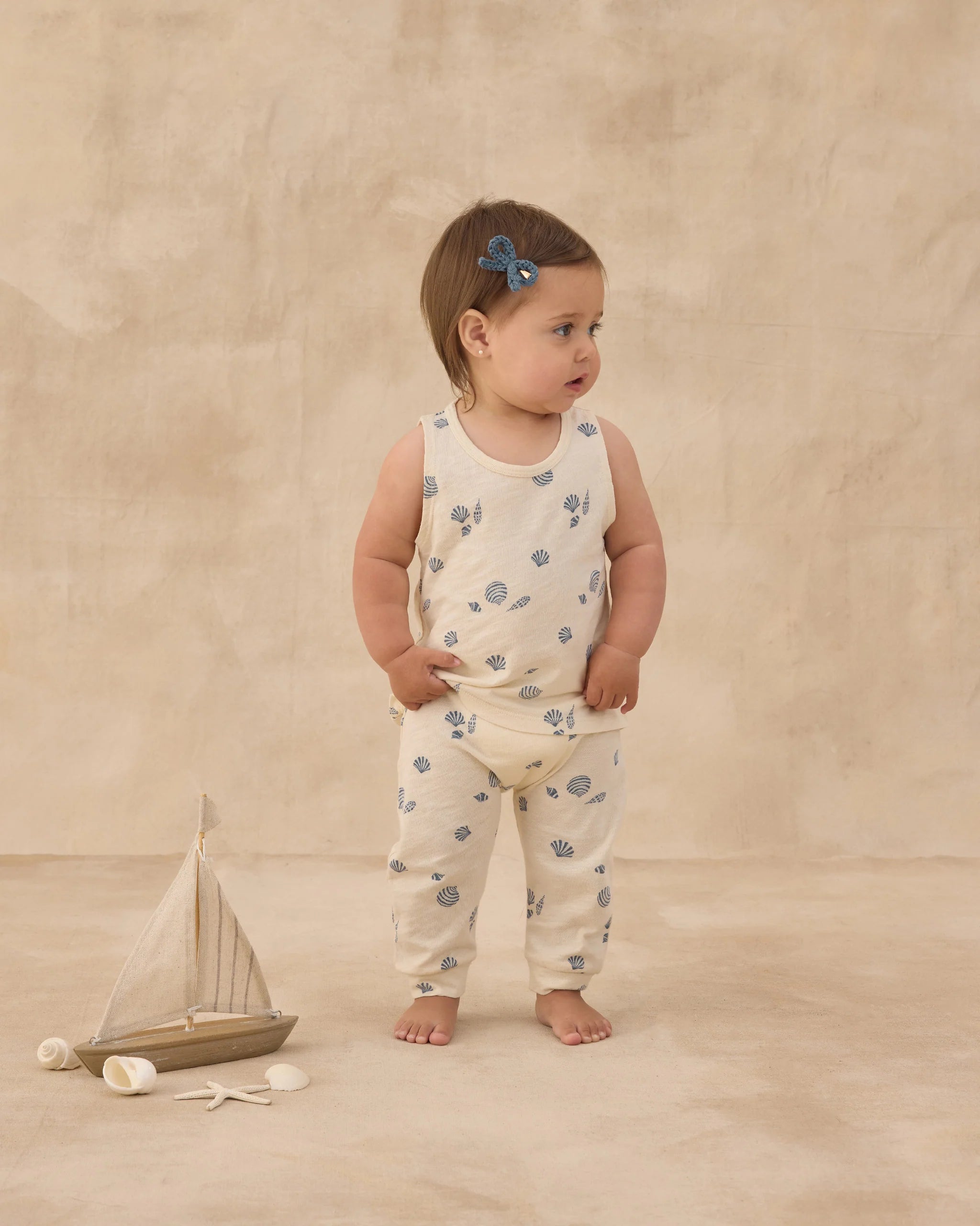 Seashells Tank & Slouch Pant Set