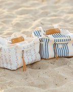 Navy Stripe Cooler Bag