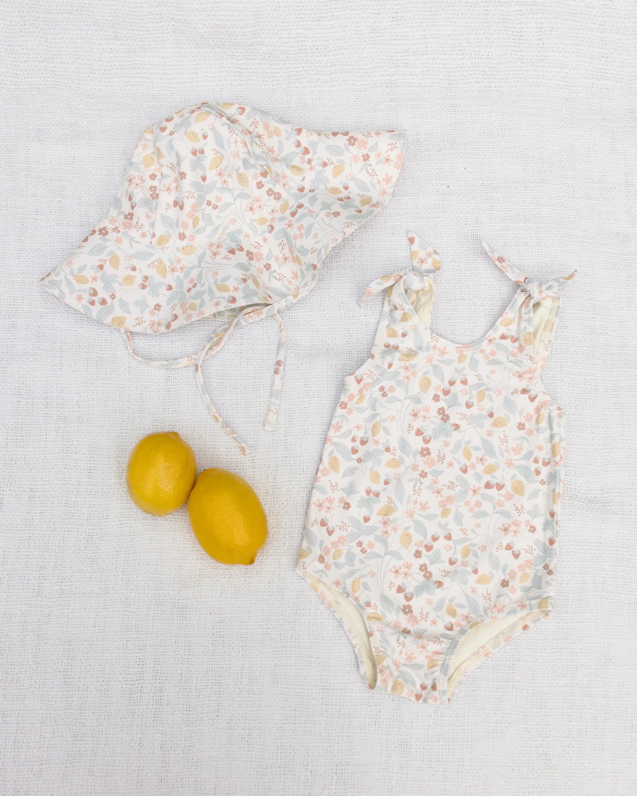 Summer Garden Floppy Swim Hat