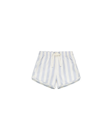 Blue Stripe Swim Trunk