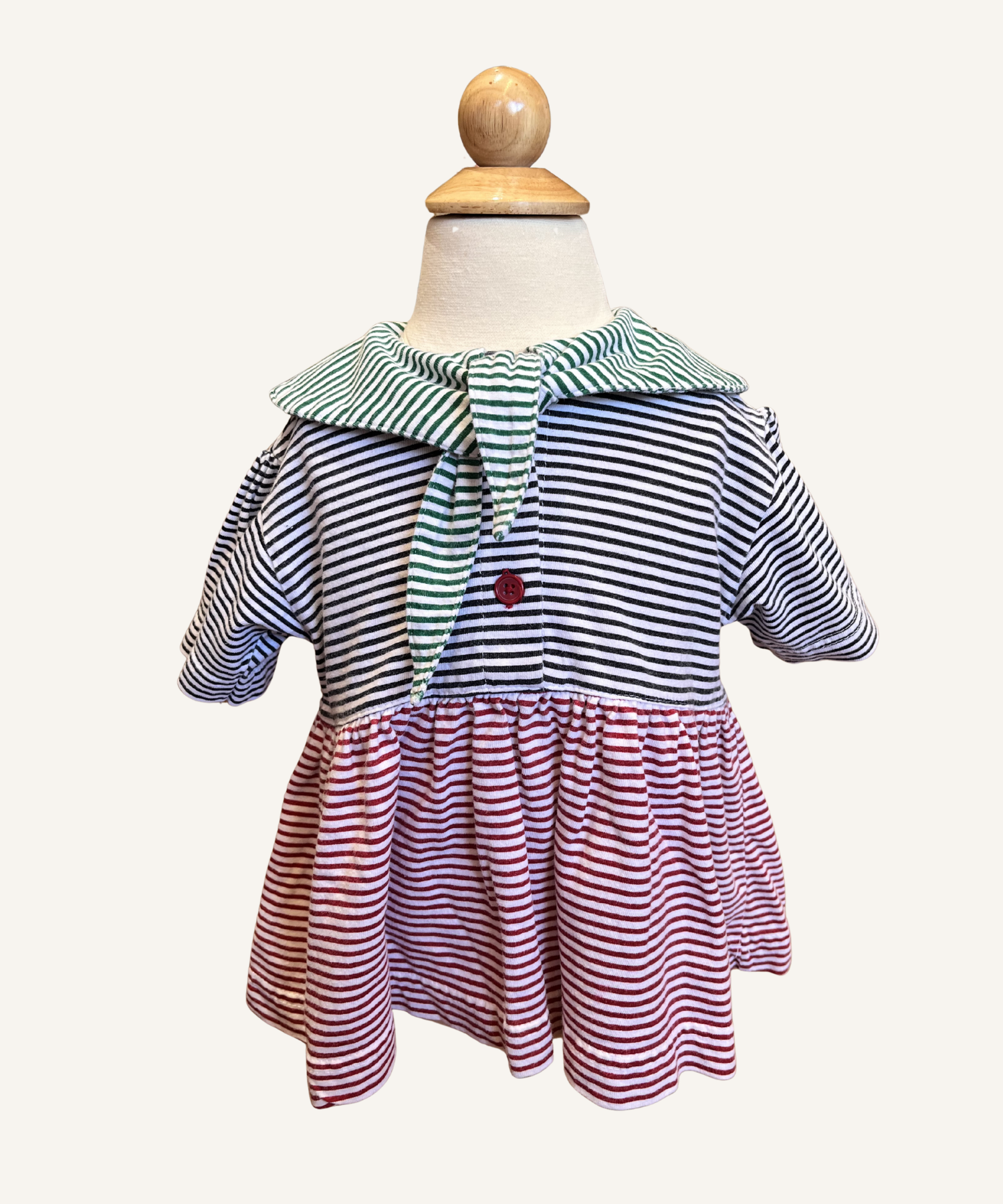 Vintage Merona Sailor Stripe Dress
