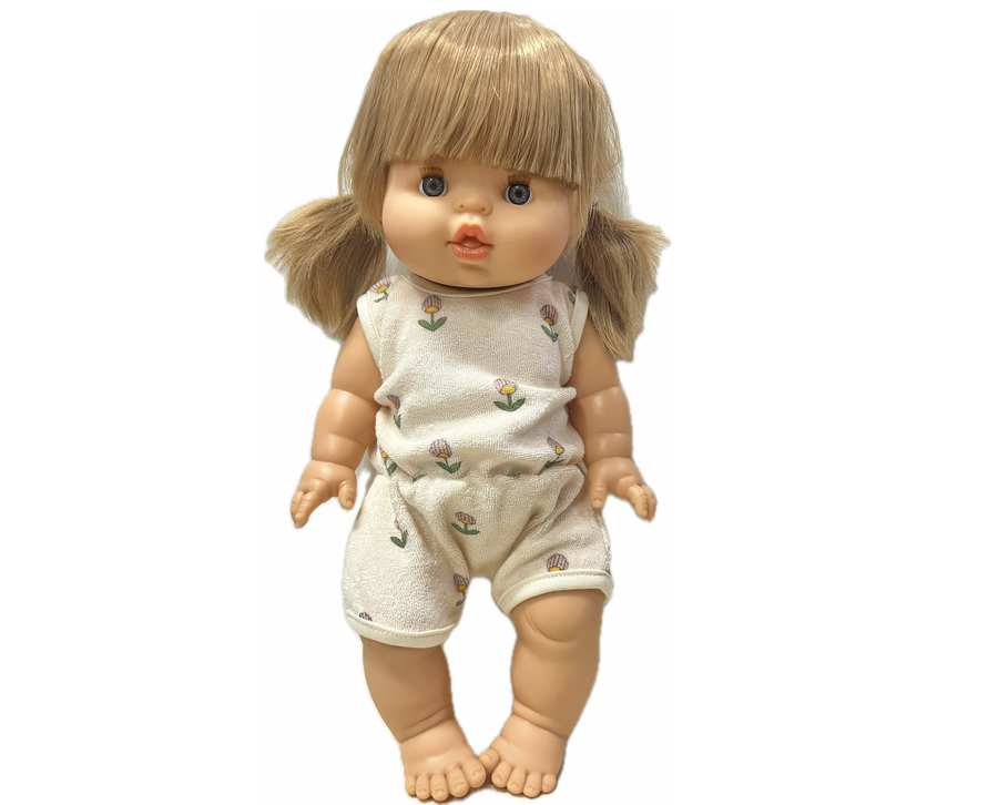 Yzé Baby Doll in Soft Floral Ines Jumpsuit (34 cm)