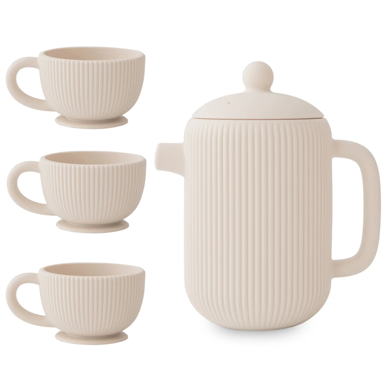 Silicone Tea Play Set - Shifting Sand