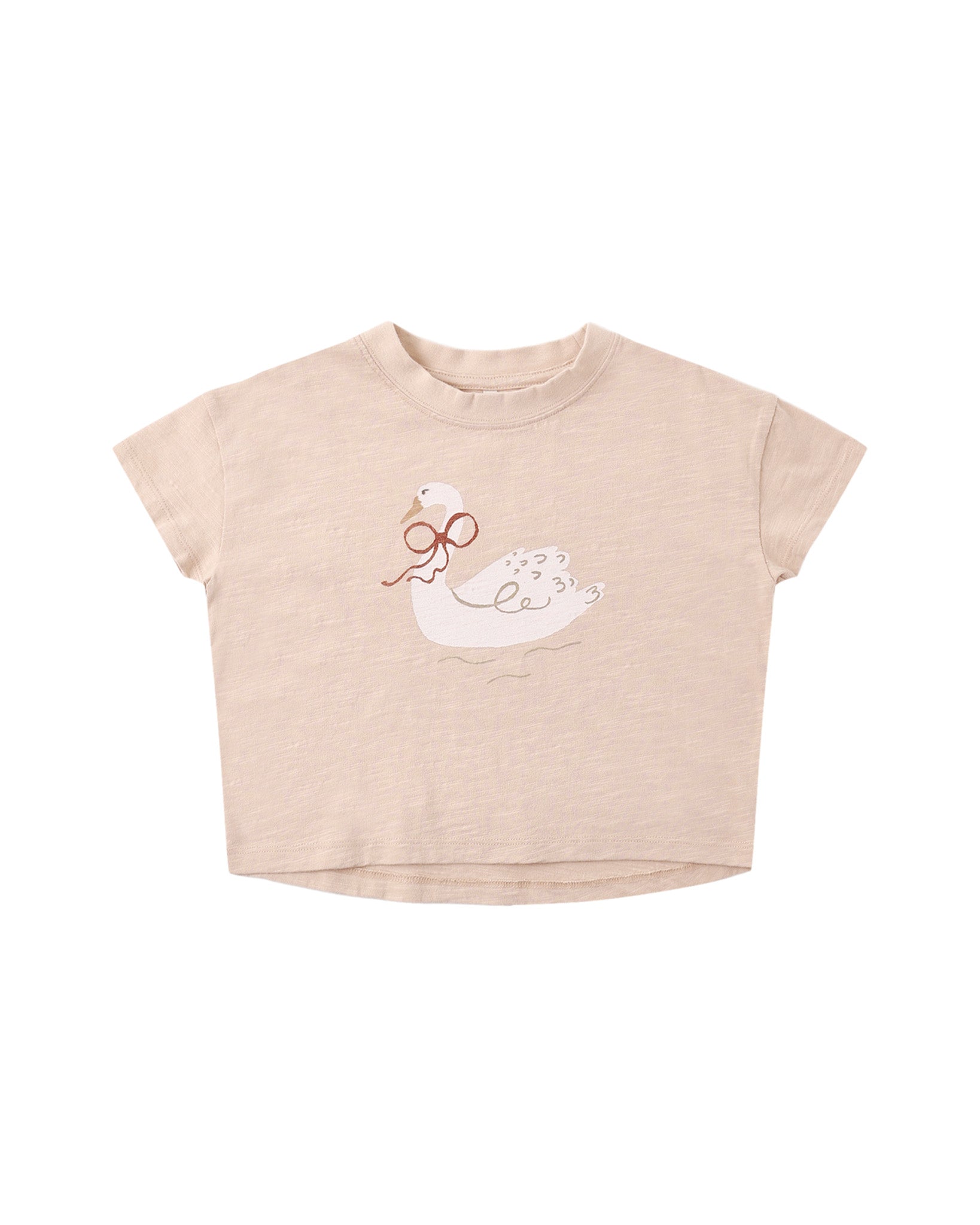 Swan Boxy Tee