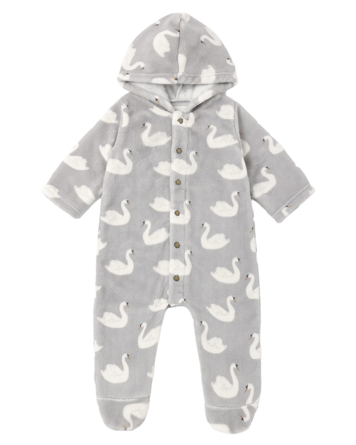 Swans Fleece Jumpsuit