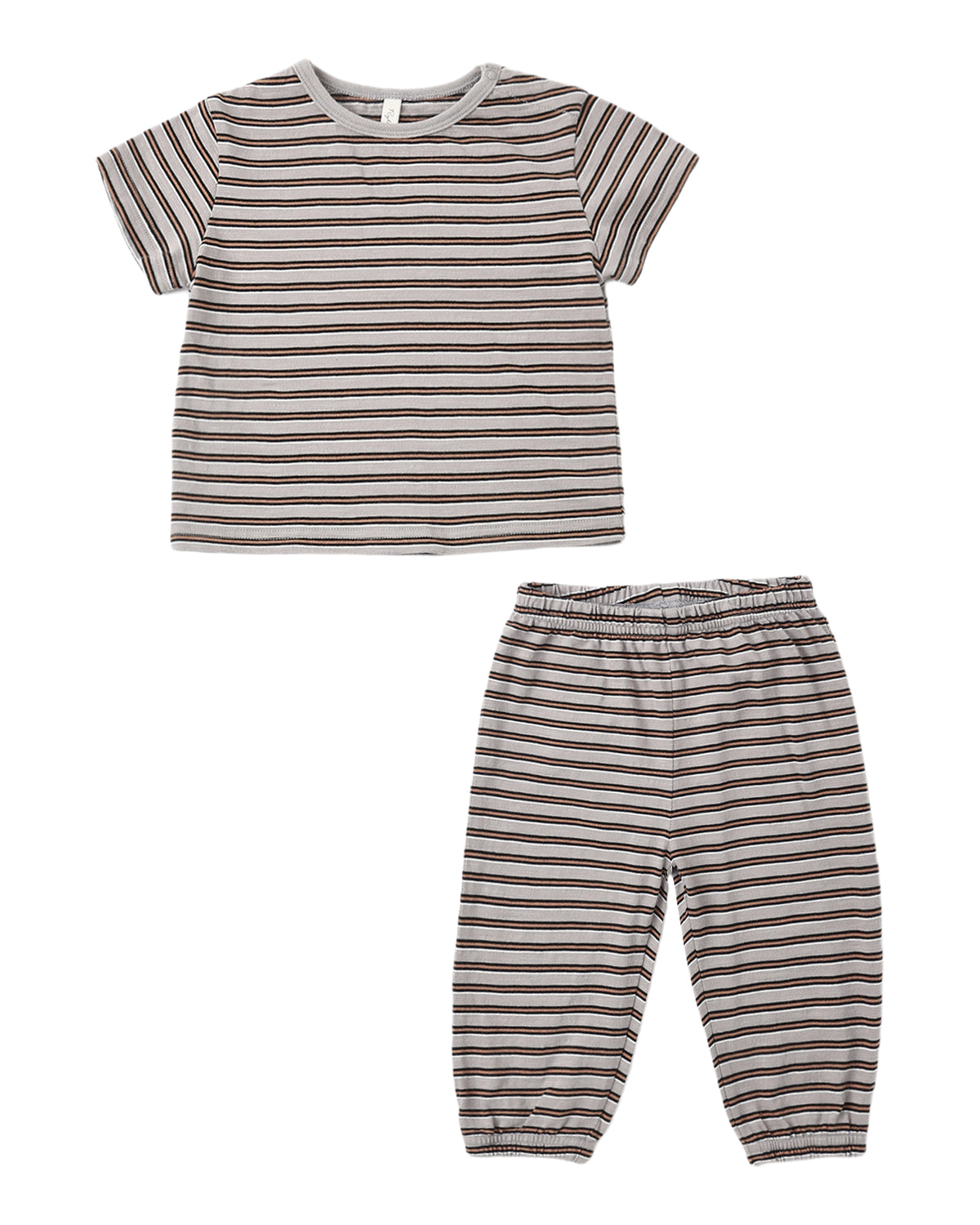 Vintage Stripe Jersey Tee & Pant Set