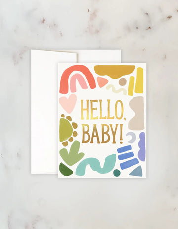 Hello Baby! Shapes Card