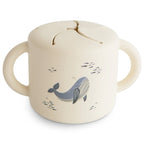 Silicone Snack Cup - Whales