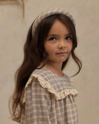 Fall Plaid Padded Headband