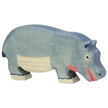 Wooden Hippopotamus