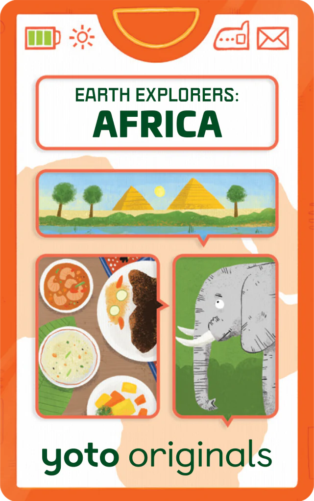 Earth Explorers Yoto Cards
