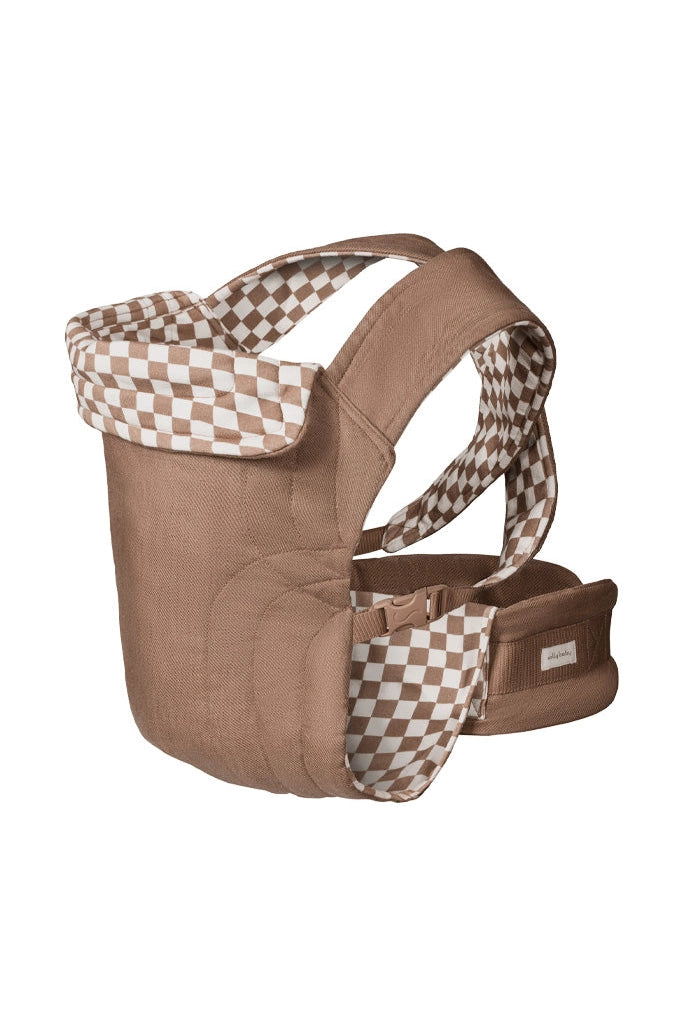 Almondine Chequer Buckle Carrier