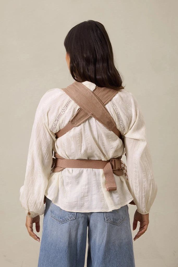 Almondine Chequer Buckle Carrier