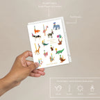 Animal Party Birthday Card