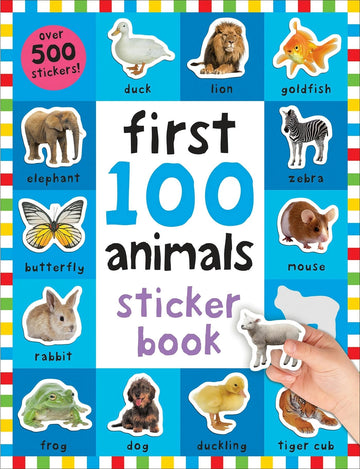 First 100 Animals: Sticker Book