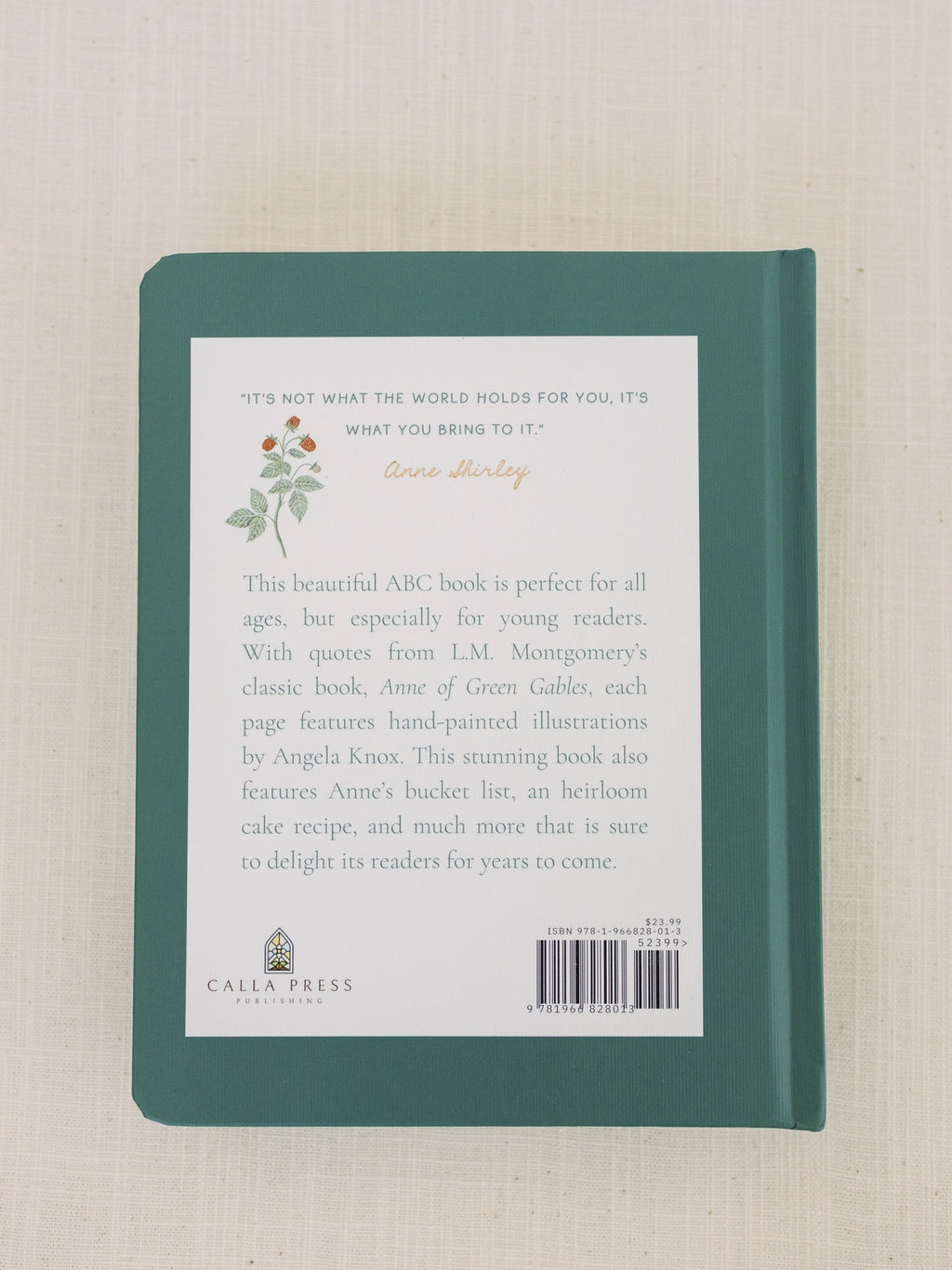Anne of Green Gables Alphabet Board Book