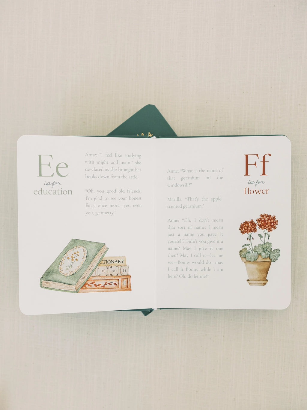 Anne of Green Gables Alphabet Board Book