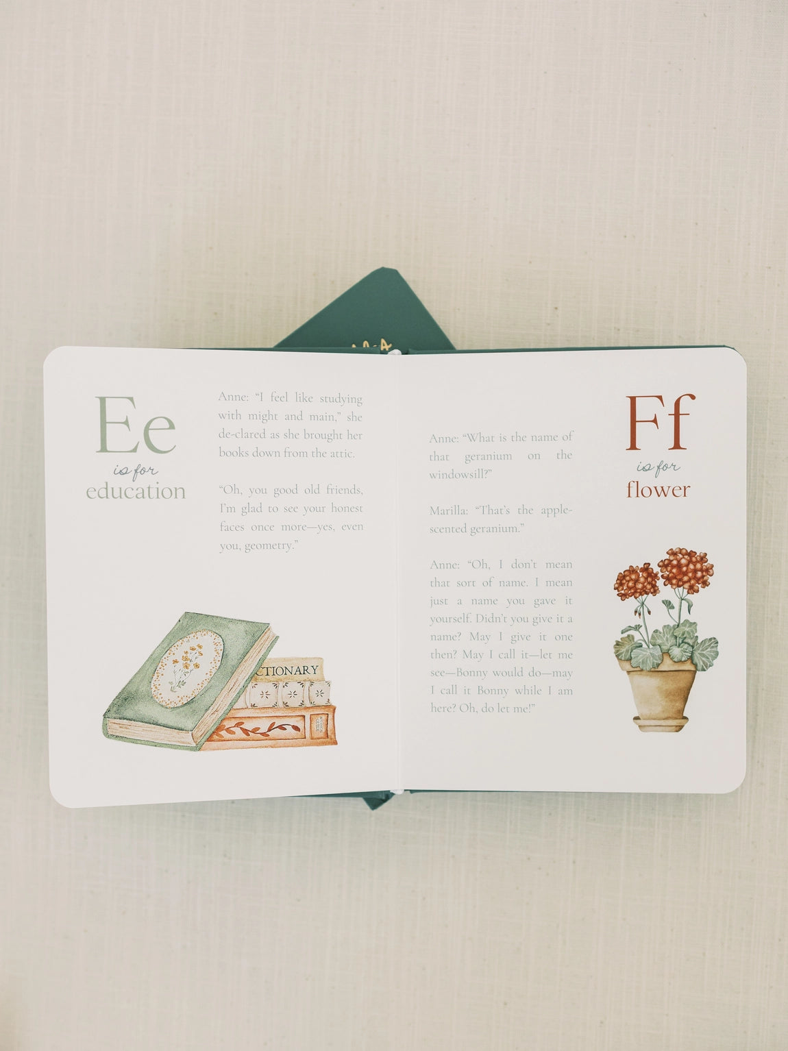 Anne of Green Gables Alphabet Board Book