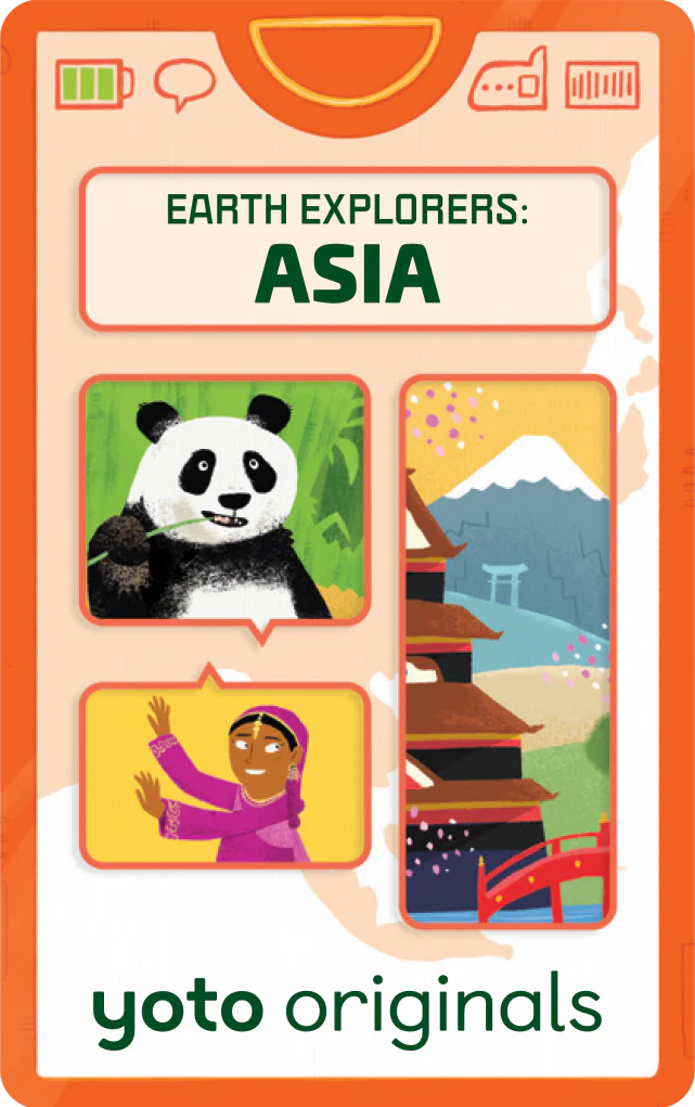 Earth Explorers Yoto Cards
