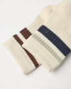 Fog & Mulberry Stripe Sock Set