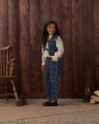 Heart Ditsy Denim Vest