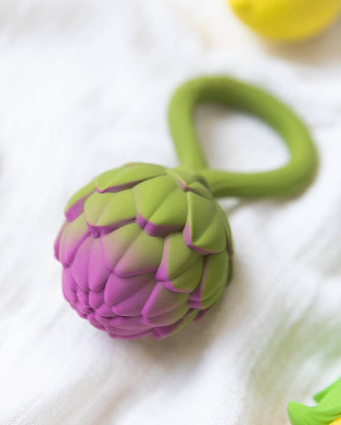 Artichoke Rattle Toy