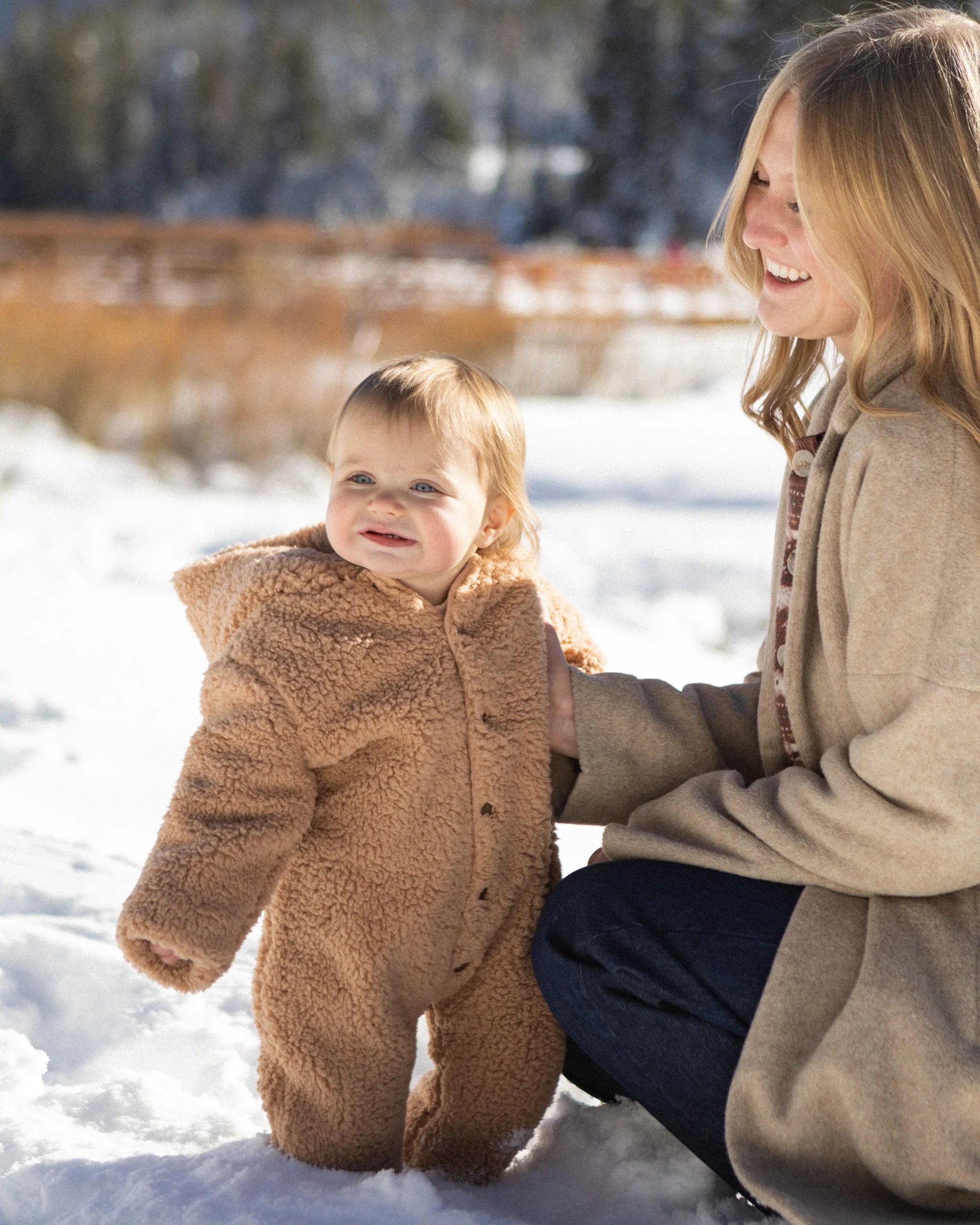 Fawn Fleece Jumpsuit