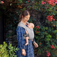 Mesh Soft Grey Embrace Cozy Newborn Carrier