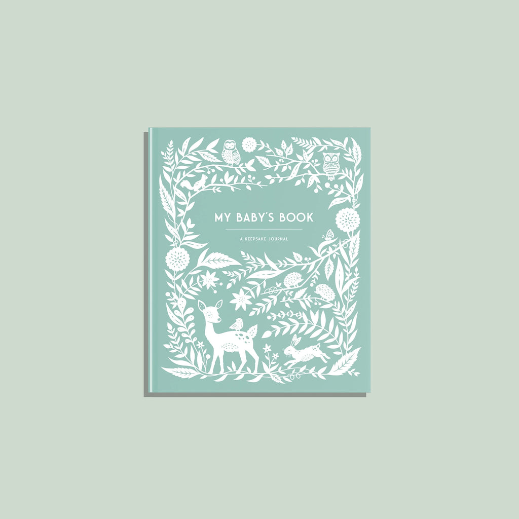My Baby's Book - Teal