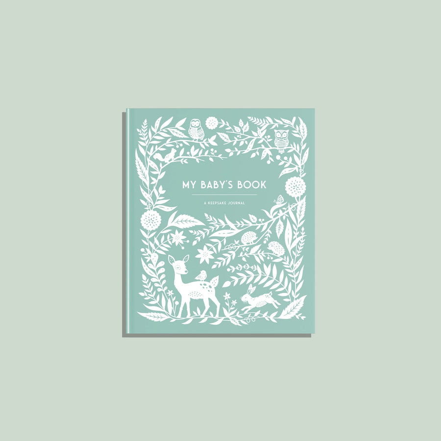 My Baby's Book - Teal