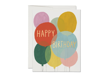 Birthday Balloons Greeting Card