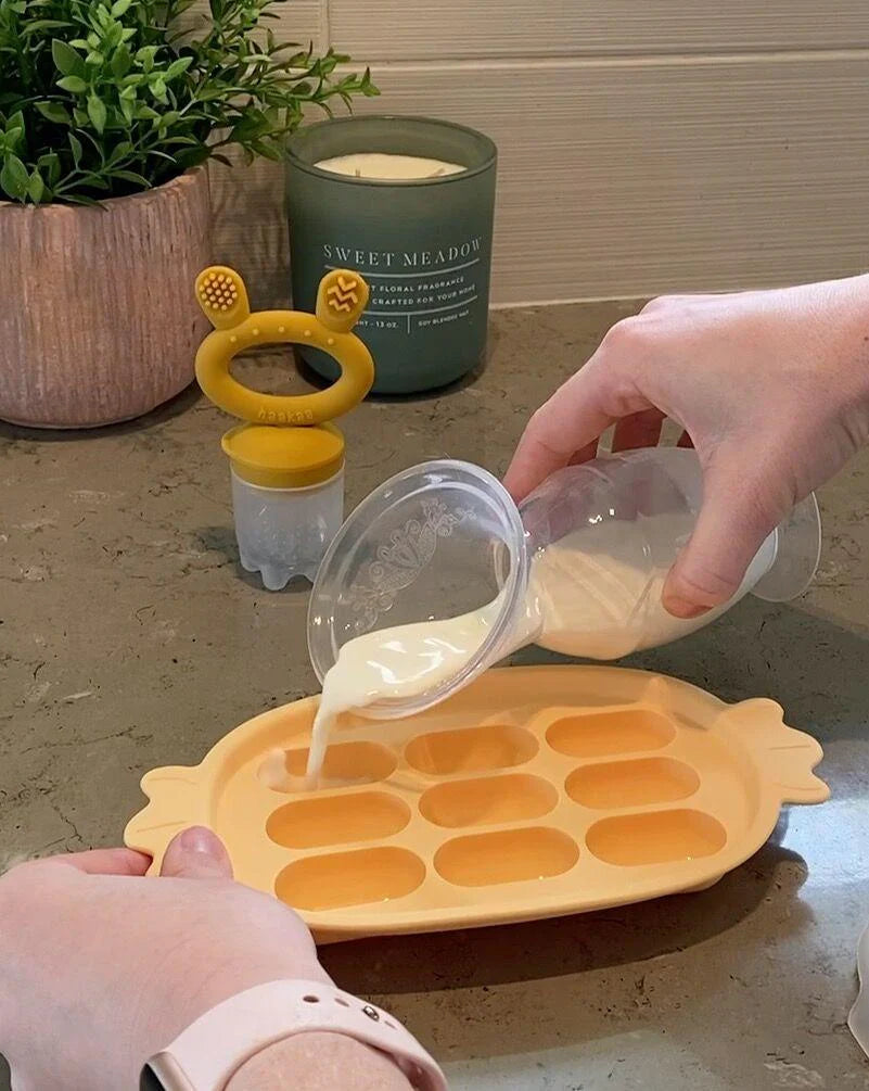 Haakaa Silicone Nibble Tray - Banana