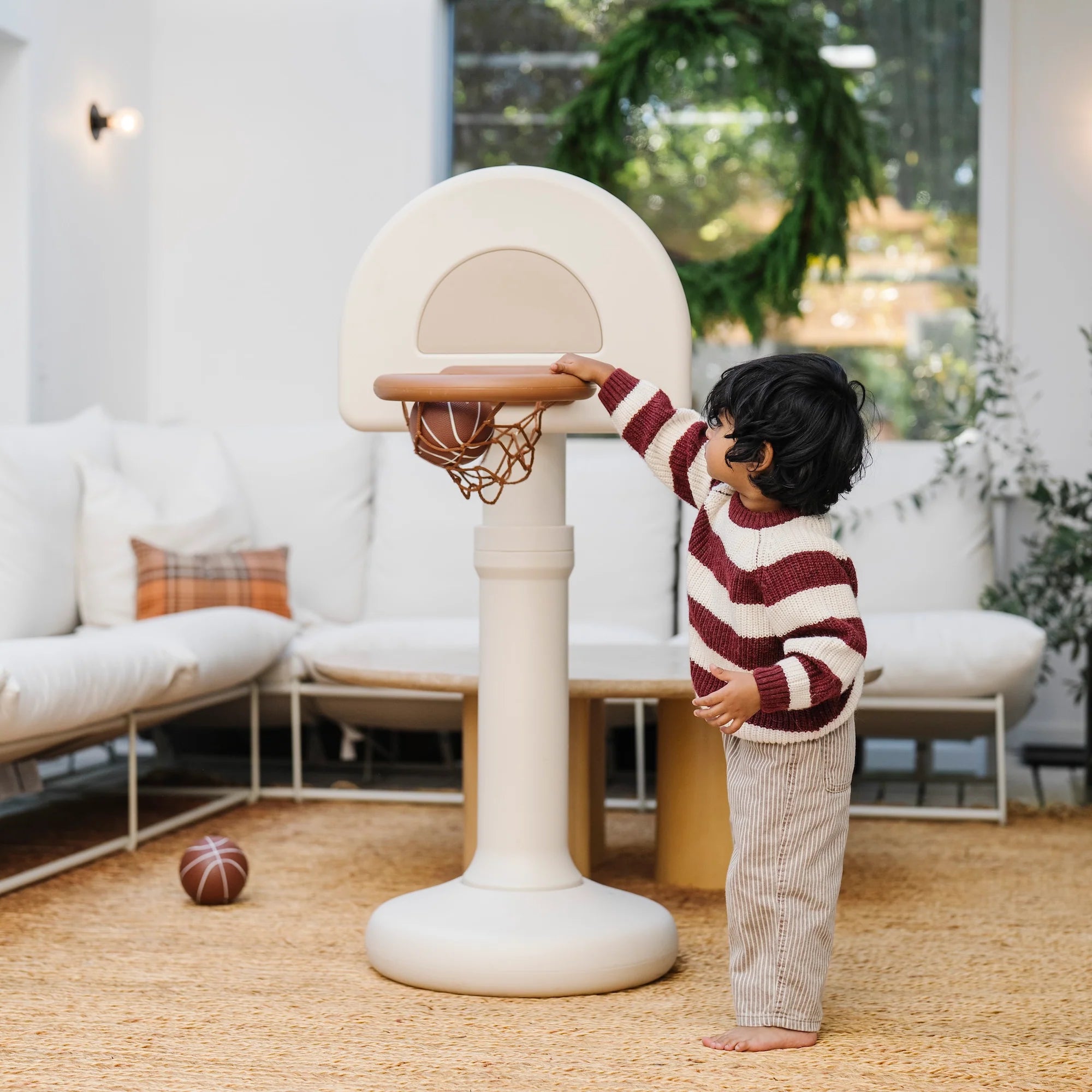 Basketball Hoop - Ivory