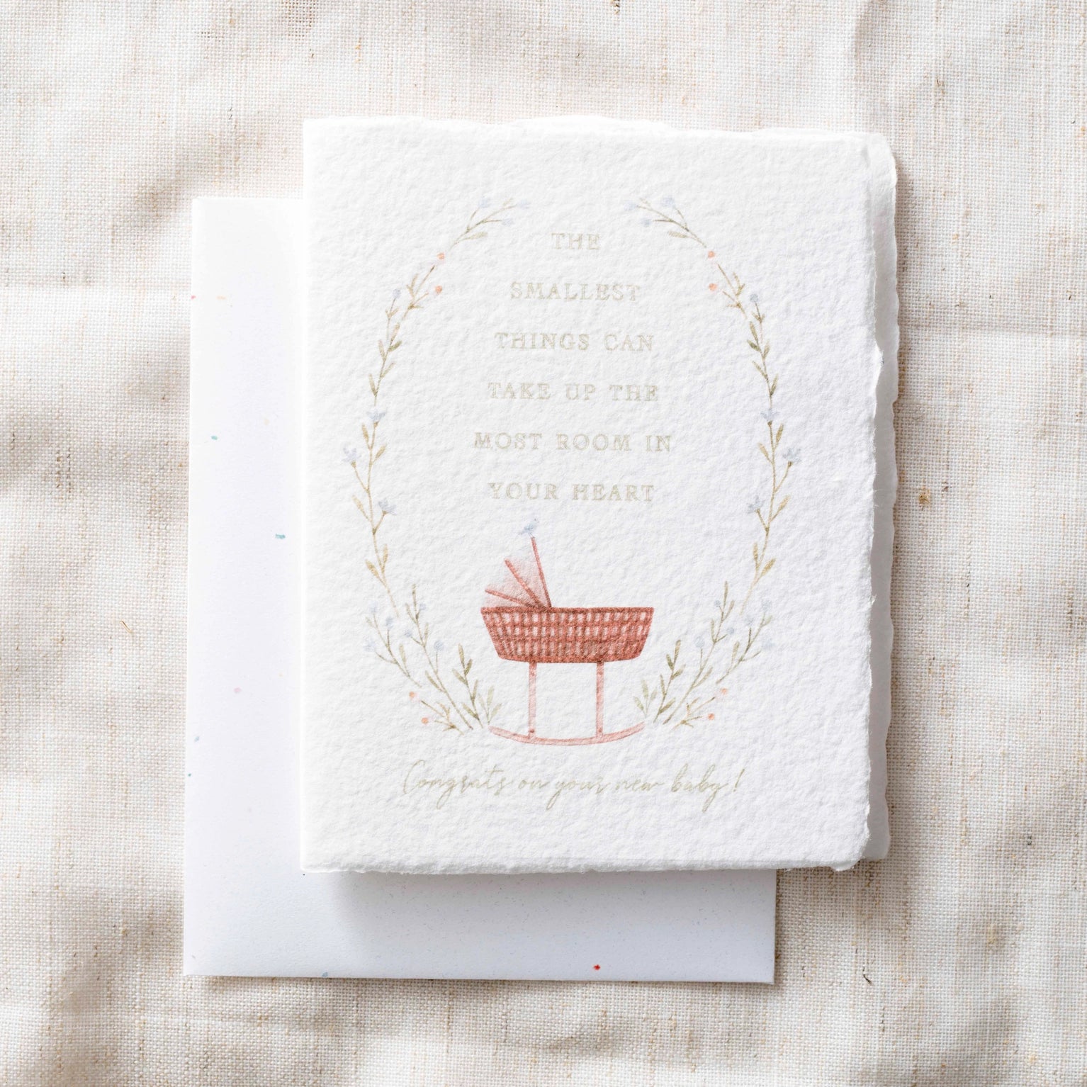 Bassinet Greeting Card