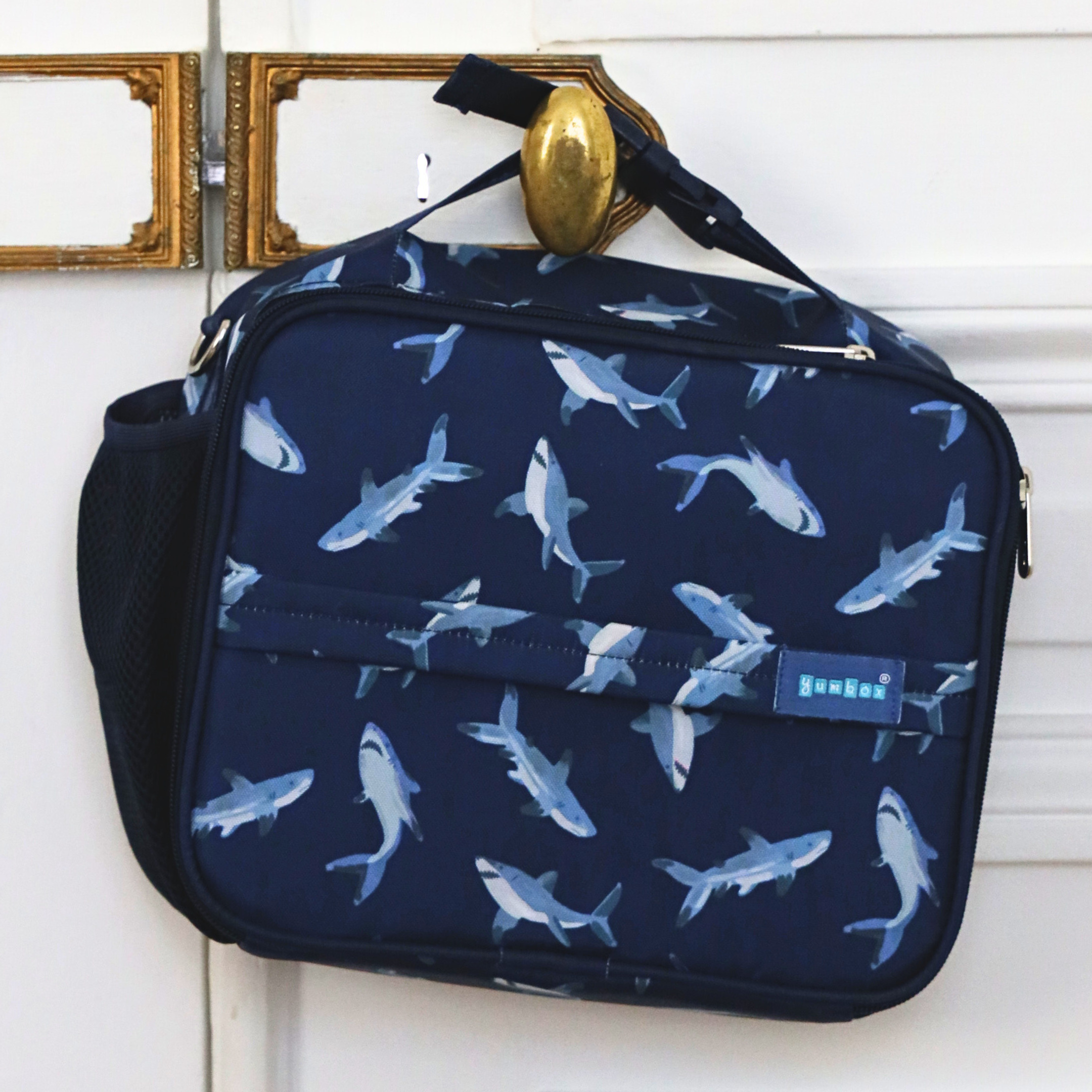 Yumbox Insulated Lunch Bag for Kids – Fun Shark Print