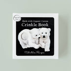 Organic Tummy Time Crinkle Book for Baby