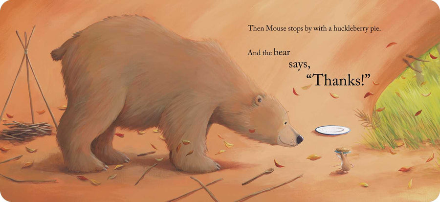 Bear Says Thanks Board Book