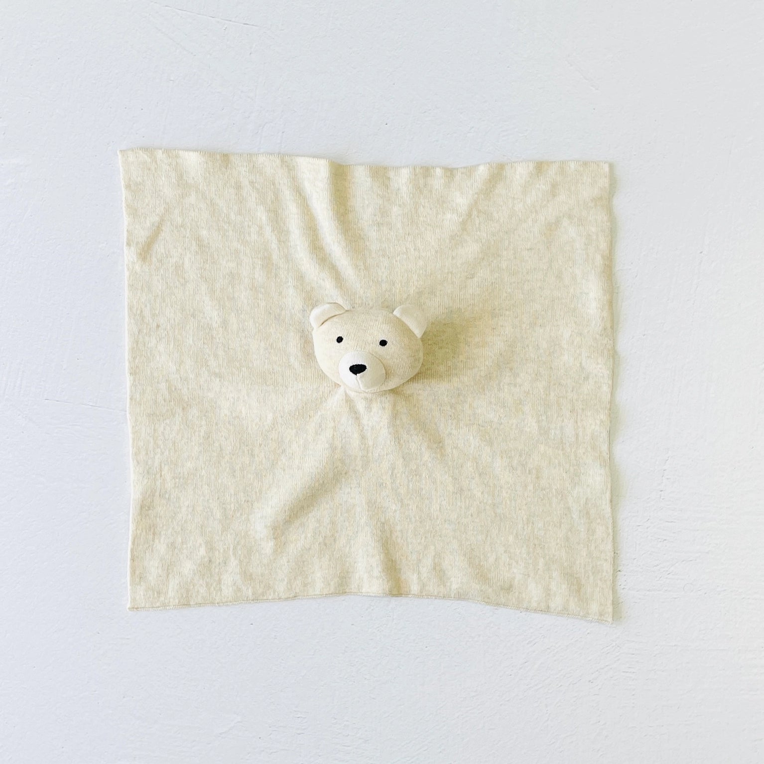 Bear Organic Baby Lovey - Natural