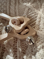 Wooden Bear Hand Bell