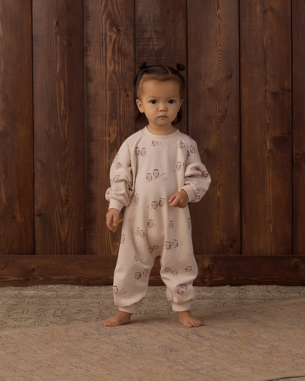Owls Raglan Jumpsuit