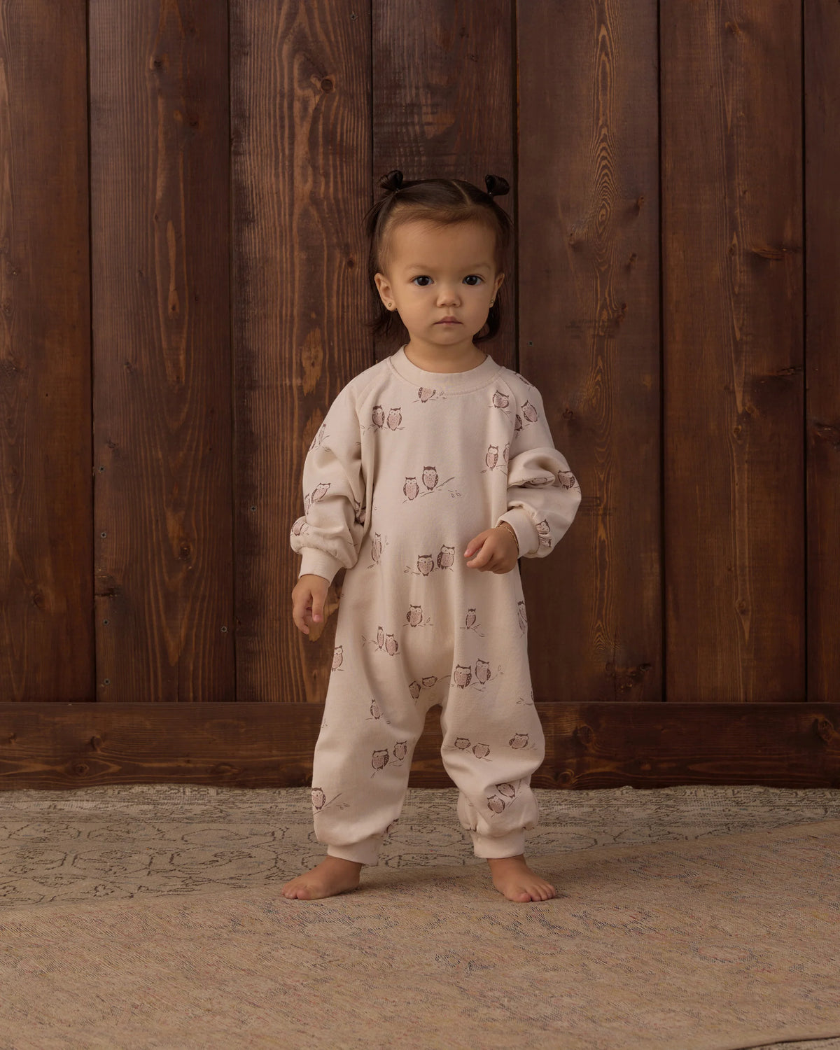 Owls Raglan Jumpsuit